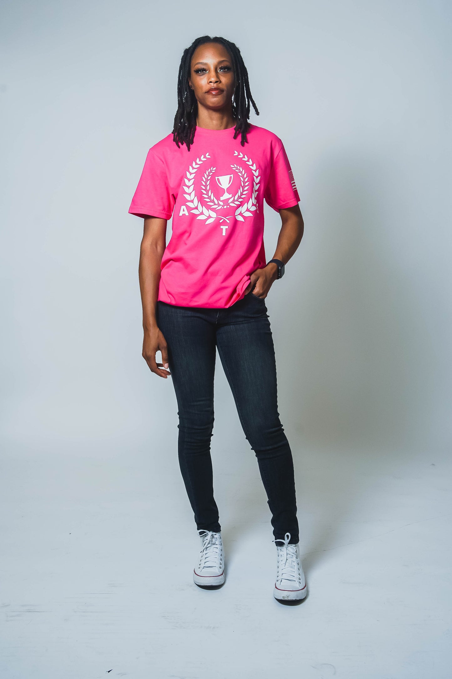 All Things Success - Pink T Shirt